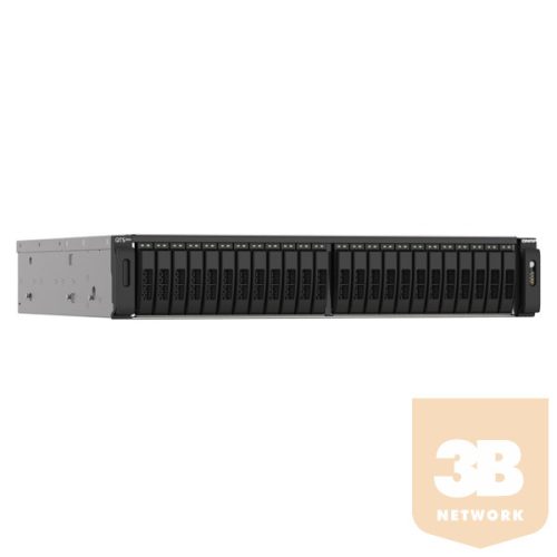 QNAP NAS 24 fiókos TS-h2490FU-7302P-128G AMD 16x3,0GHz, 8x16GB RAM, 4x25GbE SFP28