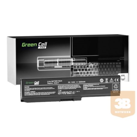 GREENCELL TS03PRO Akkumulátor Green Cell PRO PA3817U-1BRS Toshiba Satellite C650 C650D C655 C660