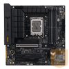 Asus Alaplap - Intel TUF GAMING B760M-PLUS D4 s1700 (B760, 4xDDR4 5333MHz, 4xSATA3, 2xM.2, HDMI+DP)