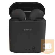 Denver TWE-46 Truly wireless Bluetooth earbuds - Fekete