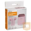 Denver TWE-46 ROSE True Wireless fülhallgató headset - Rózsaszín