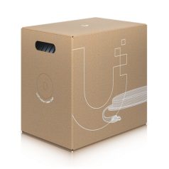   Ubiquiti UniFi CMP Cat.6 UTP beltéri fali kábel, fehér, 305m dob