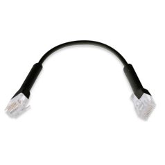 LAN/WIFI Ubiquiti UniFi patch kábel, 0.3 méter, fekete