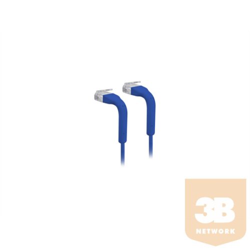 UBiQUiTi kábel - U-CABLE-PATCH-RJ45-BL - UniFi Patch kábel 0,22m, Cat6, Hajlítható, Kék