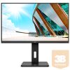 AOC VA monitor 31,5" U32P2, 2560x1440, 16:9, 350cd/m2, 4ms, 75Hz, 2xHDMI/DP/4xUSB, hangszóró, Pivot, AdaptiveSync