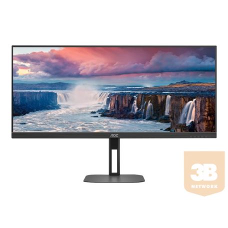 AOC U34V5C/BK 34inch VA WQHD display 3440x1440 21:9 4ms 300cd/m2