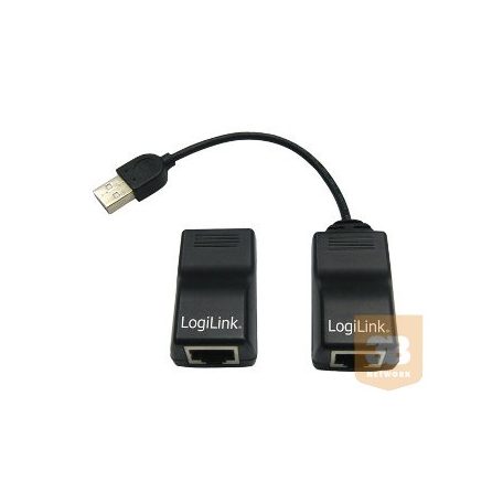LOGILINK USB extender, RJ45, 60m-ig