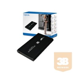   LOGILINK 2.5"-os USB 2.0-ás hordozható SATA-s merevlemez ház
