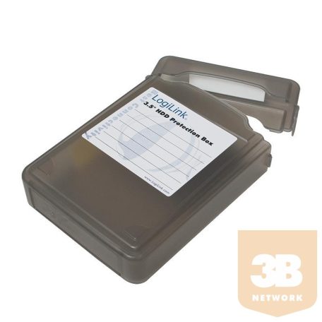 LOGILINK - 3.5'' HDD védő doboz, fekete