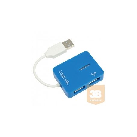 LOGILINK USB 2.0 HUB ''smile'' kék