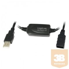 KAB LogiLink UA0145 USB2.0 hosszabbító kábel - 15m