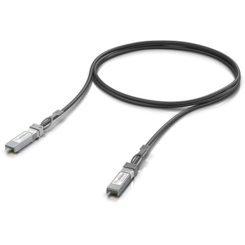 LAN/WIFI Ubiquiti UniFi DAC kábel SFP+ 10Gbit, fekete, 1m