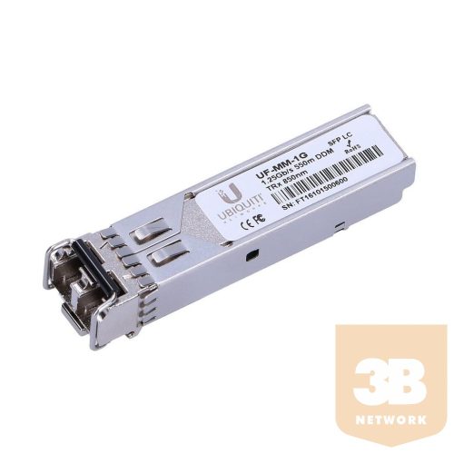 Ubiquiti switch UF-MM-1G 1.25Gbps SFP SX-LC (Multi-Mode Fiber) 850nm 550m - 2-Pack