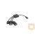 Gembird cable Micro USB OTG BM -> 2x USB AF + micro BF, 0,15 m