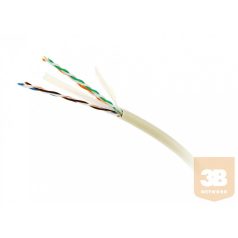   Gembird UTP stranded kábel, cat. 6, premium CCA, ECA, 305m, gray