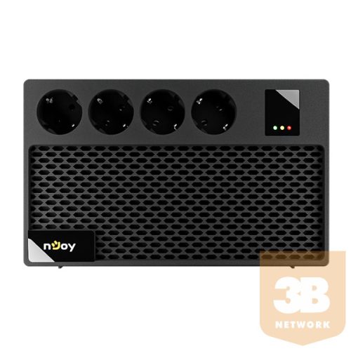 NJOY Szünetmentes RENTON 650, 650VA, 360W, Line-interactive 4x Schuko