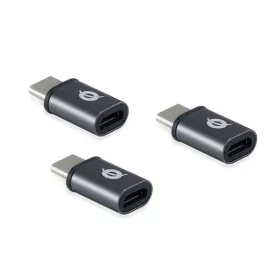   Conceptronic átalakító - DONN05G 3-Pack (3db USB-C to Micro USB, fekete)