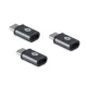 Conceptronic átalakító - DONN05G 3-Pack (3db USB-C to Micro USB, fekete)