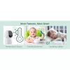 Arenti bébiőr szett - AINANNY B2 + 5" LCD (2MP, sírás-, hőmérséklet figyelés, microSD, mikrofon, hangsz.)