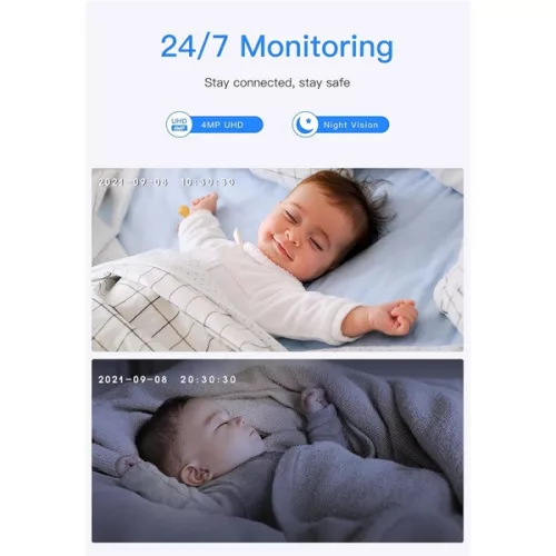 Arenti IP wifi csempekamera - IN1Q (4MP, 3,6mm, IR 10m, microSD, mikrofon, hangszóró, beltéri)
