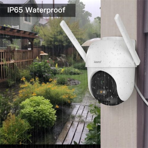 Arenti IP wifi PT dómkamera - OP1 (4MP, 4mm, kültéri, IR10m, microSD, mikrofon, hangszóró)