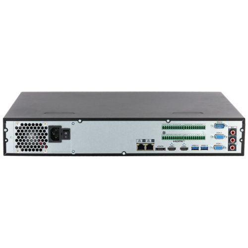 Dahua NVR Rögzítő - NVR5432-EI2 (32 csatorna, H265+, 32MP, 384Mbps, HDMI+VGA, 2xUSB, 4xSata, AI)