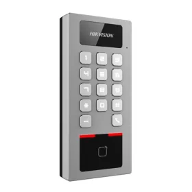   Hikvision Beléptető terminál - DS-K1T502DBWX-E1 (2 ajtó, M1/DESFire, PIN, QR, WiFi, BT, PoE, IP65, IK09)