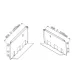 Hikvision UPS rack sínkészlet - R SERIES UPS RACK SLIDE 4-POST (4 oszlopos rack sín, R Series UPS-hez)
