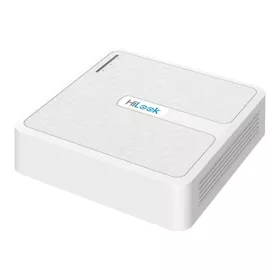   HiLook NVR rögzítő - NVR-104H-D/4P (4 csatorna, H265+, HDMI+VGA, 2xUSB, 1x Sata, 4x PoE)