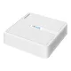 HiLook NVR rögzítő - NVR-108H-D/8P (8 csatorna, H265+, HDMI+VGA, 2xUSB, 1x Sata, 8x PoE)