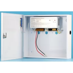   Walisec szünetmentesíthető tápegység - UPS120-12B (12-14V/10A, IP20, 120W, Támogatott akkumulátor: 12V/12Ah)