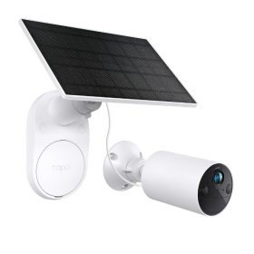   TP-link IP wifi Cső kamera - Tapo C410 KIT (kamera + szolár panel; Akku; 3MP, 3mm, IP65, H264, IR9m, SD, mikr., hangsz)