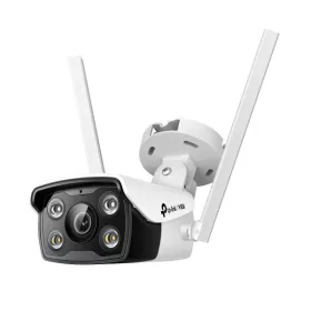   TP-Link IP csőkamera WiFi - C340-W (FullColor, 4MP, 4mm, IP66, H265+, fehér LED30m, IR30m, 12VDC; SD; mikr. hangsz)