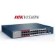 Hikvision Switch PoE - DS-3E0326P-E/M (24 port 100Mbps, 230W, 2xRJ45 1000Mbps, 1xSFP 1000Mbps)
