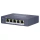 Hikvision Switch PoE - DS-3E0505HP-E (4 port 1000Mbps, 60W, 1xRJ45 1000Mbps)