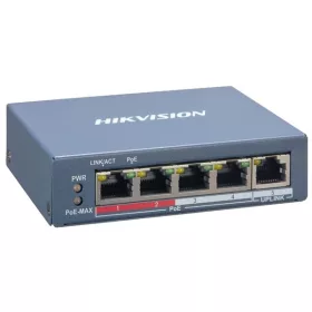   Hikvision Switch PoE - DS-3E1105P-EI (4 port 100Mbps, 60W, 1xRJ45 100Mbps)