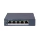 Hikvision Switch PoE - DS-3E1505P-EI (4 port 1000Mbps, 60W, 1xRJ45 1000Mbps)
