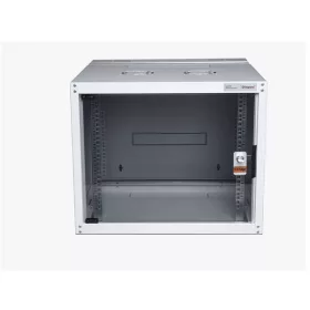   Legrand Rackszekrény - 19" fali kivitel (12U, 626x600x600, szürke,egyrekeszes, üvegajtós, készre szerelt, max.65 kg)