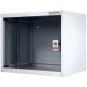 Legrand Rackszekrény - 19" fali kivitel (20U, 982x600x600, szürke,egyrekeszes, üvegajtós, készre szerelt, max.65 kg)