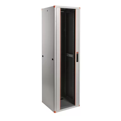 Legrand Rackszekrény - 19" különálló kivitel (32U, 1449x600x600, szürke, üvegajtós, készre szerelt, max.1000 kg)