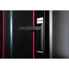 Equip Rackszekrény - EBF-22-6080-B-BAAA (19", 22U, 600x800mm, előre szerelt, fekete)