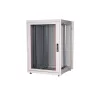 Equip Rackszekrény - EBF-22-8080-G-BAAA (19", 22U, 800x800mm, előre szerelt, szürke)
