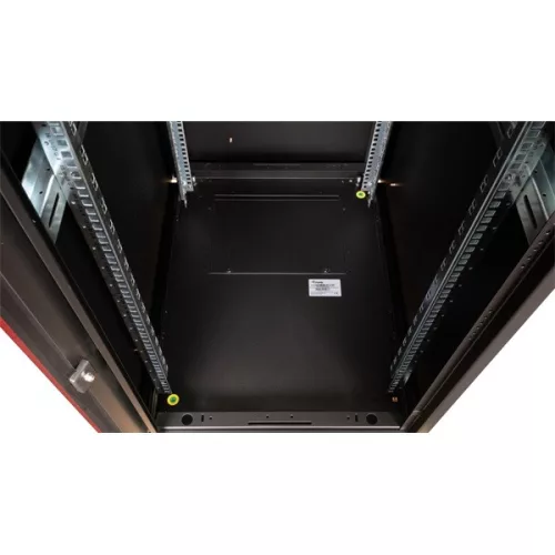 Equip Rackszekrény - EBF-32-6080-B-BAAA (19", 32U, 600x800mm, előre szerelt, fekete)