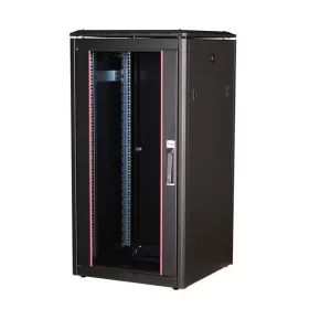   Equip Rackszekrény - EDF-22-6060-B-BMAA (19", 22U, 600x600mm, előre szerelt, fekete)