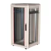 Equip Rackszekrény - EDF-22-6060-G-BMAA (19", 22U, 600x600mm, előre szerelt, szürke)