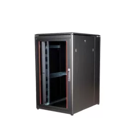   Equip Rackszekrény - EDF-26-8010-B-HJAA (19", 26U, 800x1000mm, előre szerelt, fekete)