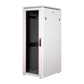   Equip Rackszekrény - EDF-32-6080-G-BIAA (19", 32U, 600x800mm, előre szerelt, szürke)