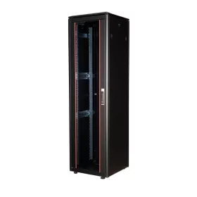   Equip Rackszekrény - EDF-42-6060-B-BIAA (19", 42U, 600x600mm, előre szerelt, fekete)
