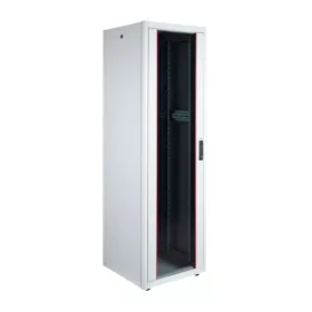   Equip Rackszekrény - EDF-42-6060-G-BIAA (19", 42U, 600x600mm, előre szerelt, szürke)