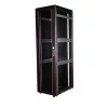 Equip Rackszekrény - EDF-42-6080-B-BIAA (19", 42U, 600x800mm, előre szerelt, fekete)